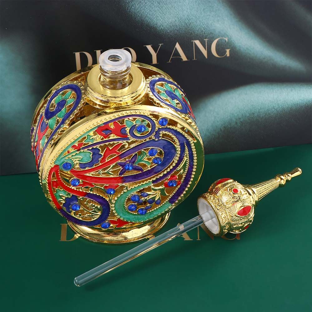 Juice Bottle Dropper - Metal Arabian Style Antique Middle East