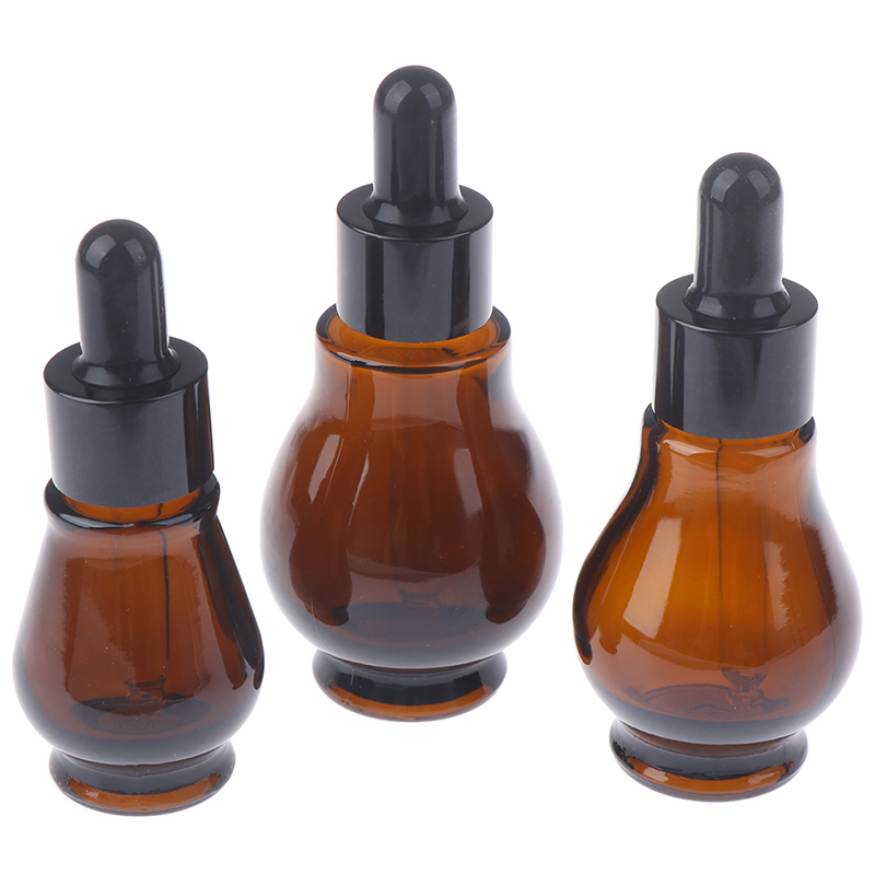 10/20/30ml Empty brown Glass D - Juice Bottle Dropper 评论和价格